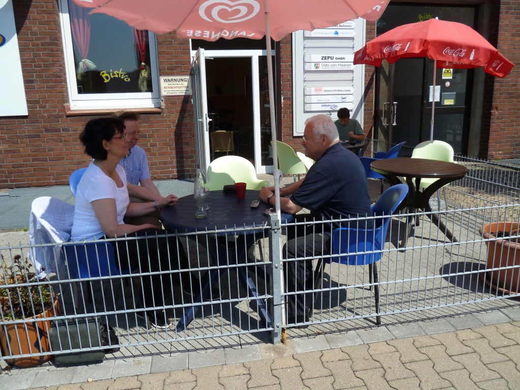 Holger Rohde und Eva Ihnenfeldt am 24. Mai am ABC-Center in Witten