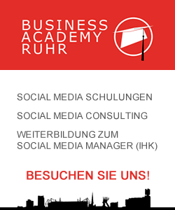 Social Media Manager (IHK), Social Media Marketing Consulting, Social Media Schulungen | Besuchen Sie uns in der Business Academy Ruhr!