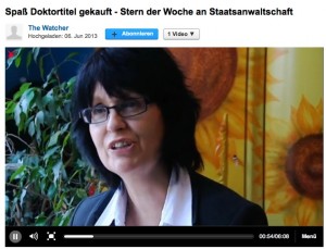 Dr. h.c. Eva Ihnenfeldt bei Stern TV