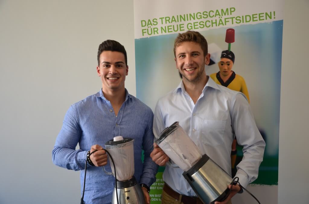 Die Gewinner der letzten Runde beim tu-startup