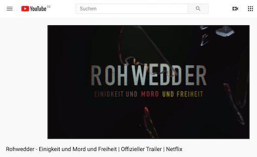 Netflix Tipp: „Rohwedder“ Mini-Doku-Serie zu Hintergründen der Wiedervereinigung