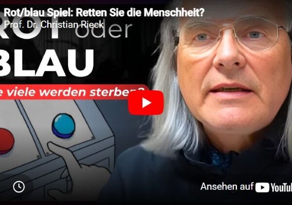 Spieltheorie mit Prof. Dr. Rieck: Blauer oder roter Knopf….